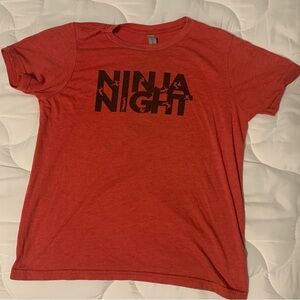 Next Level Apparel Red Ninja Night Kids Tee
